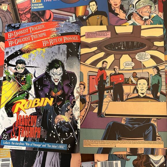 Star Trek The Next Generation Lot 0f 11 DC Comics 90s Modala Imperative Special - Picture 15 of 15